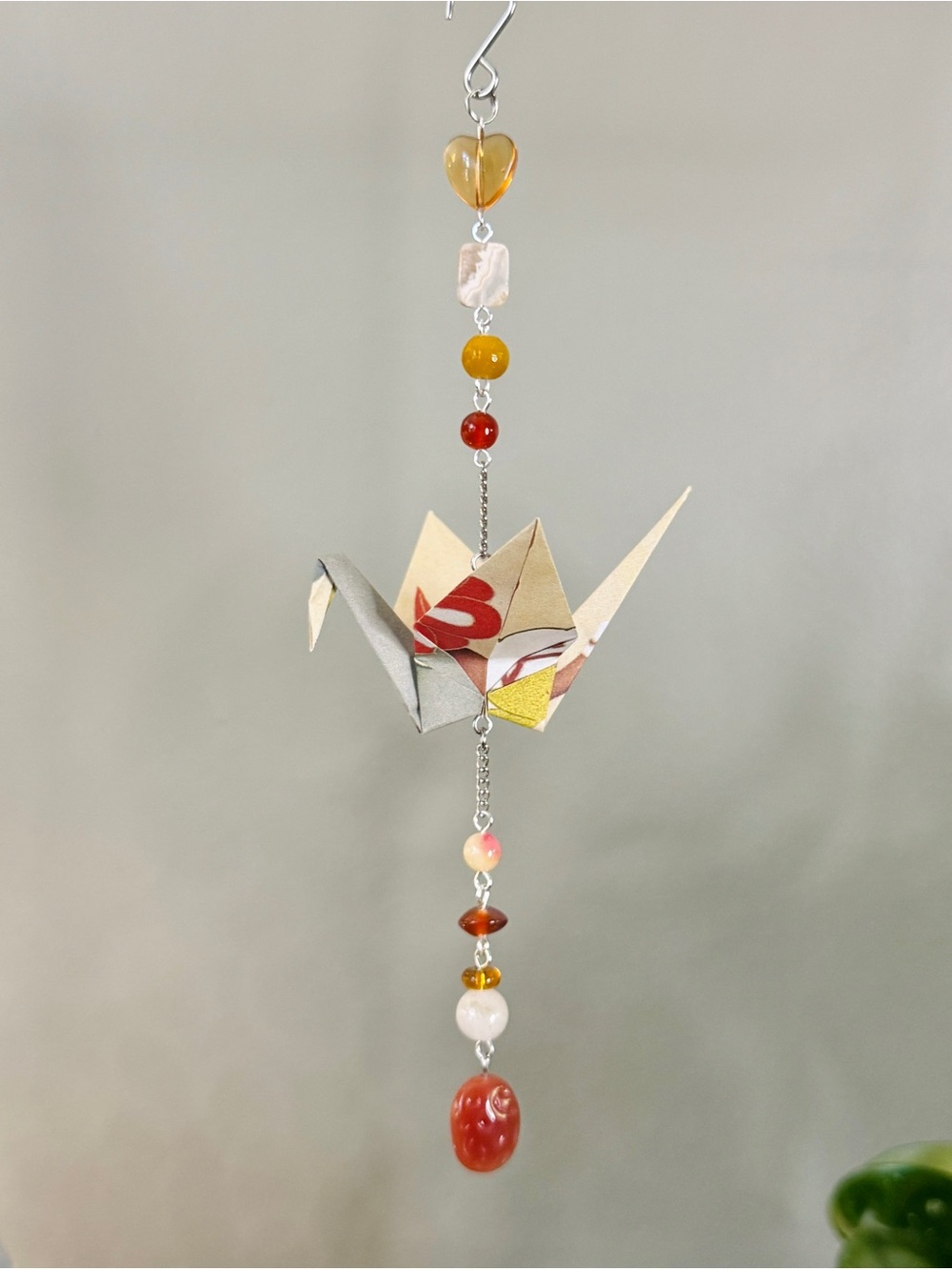 Origami Ornament #2578 - Medium Paper Crane